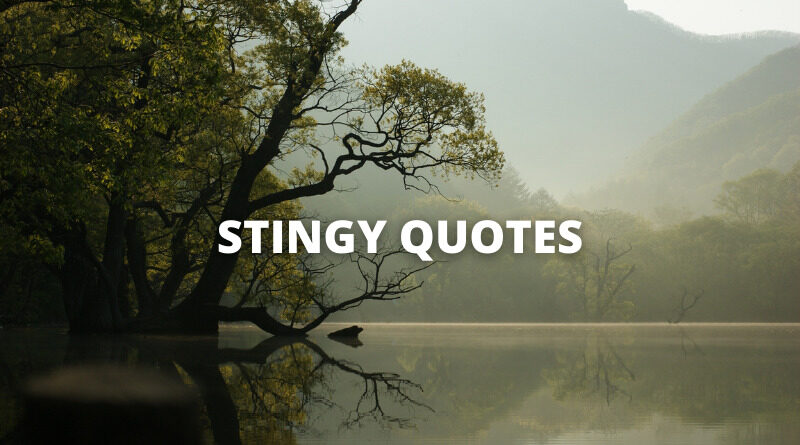 stingy quotes featured
