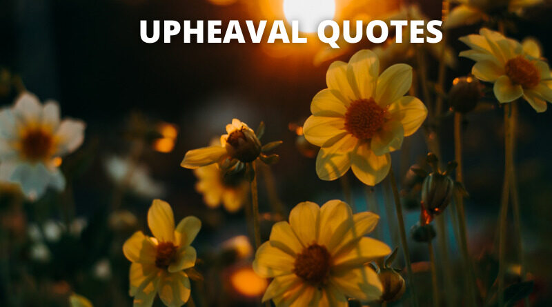 upheaval quotes featured