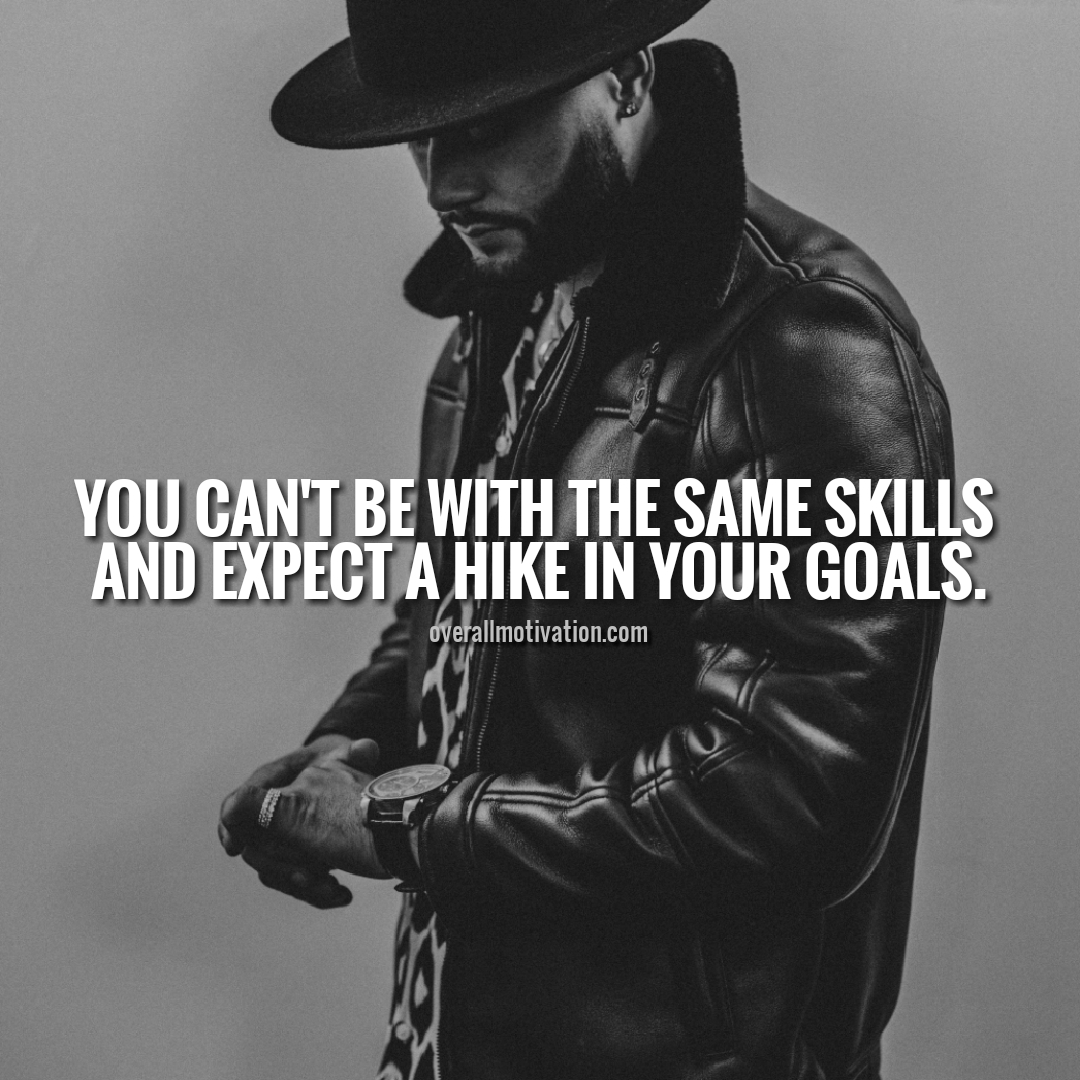 you cant be with same skills
